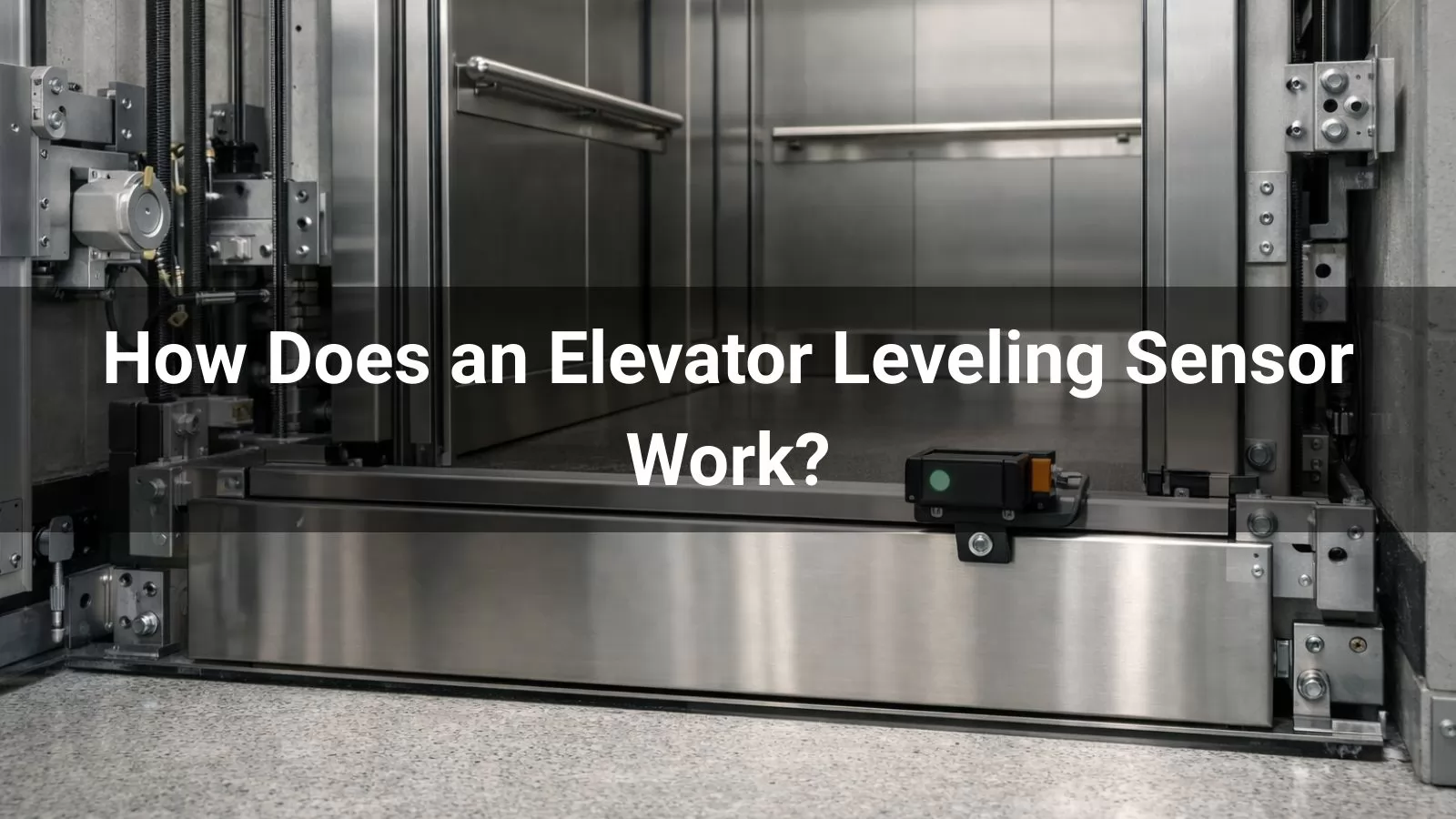 How Does an Elevator Leveling Sensor Work?